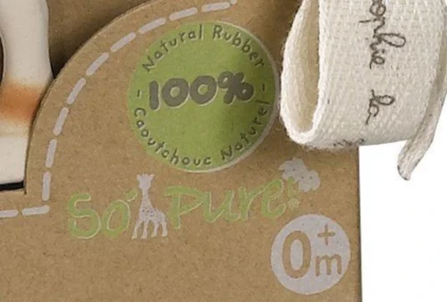 Sophie De Giraf - So Pure - Bijtring - Very Soft - 100% Natuurlijk Rubber -Baby Verzorging 1200x811