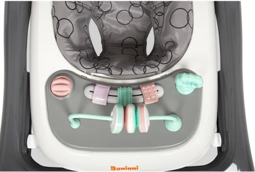 Baninni Loopstoel Pio Grijs - Dot Gray -Baby Verzorging 1200x812