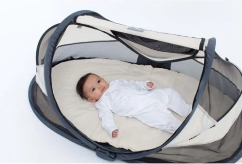 Deryan Baby Luxe Campingbedje – Inclusief Zelfopblaasbare Matras - Cream -Baby Verzorging 1200x813 1