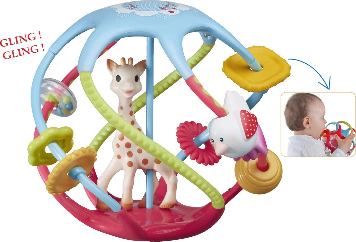 Sophie de giraf - Speelbal - Twistin ball Sophie De Giraf - Speelbal - Twistin Ball -Baby Verzorging