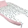 Hibaby Babynest - 90x57cm - Roze Met Printje - Inclusief Kussen 2 Hibaby Babynest - 90x57cm - Roze Met Printje - Inclusief Kussen -Baby Verzorging 1200x819 4