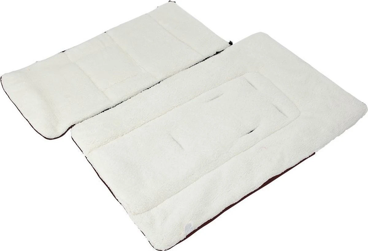 Monzana Voetenzak - voor Kinderwagen of Stoeltje - 93x56cm Bruin Monzana Voetenzak - Voor Kinderwagen Of Stoeltje - 93x56cm Bruin -Baby Verzorging