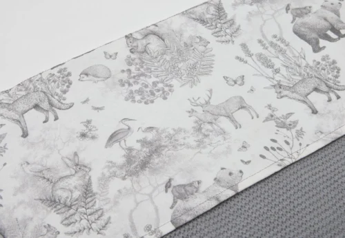 Jollein Baby Laken Ledikant 120x150cm Pimpelmees - Forest Animals -Baby Verzorging 1200x830 25