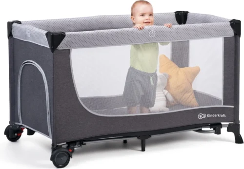 Kinderkraft Campingbed - Leody Met Accessoires - Roze -Baby Verzorging 1200x832 1