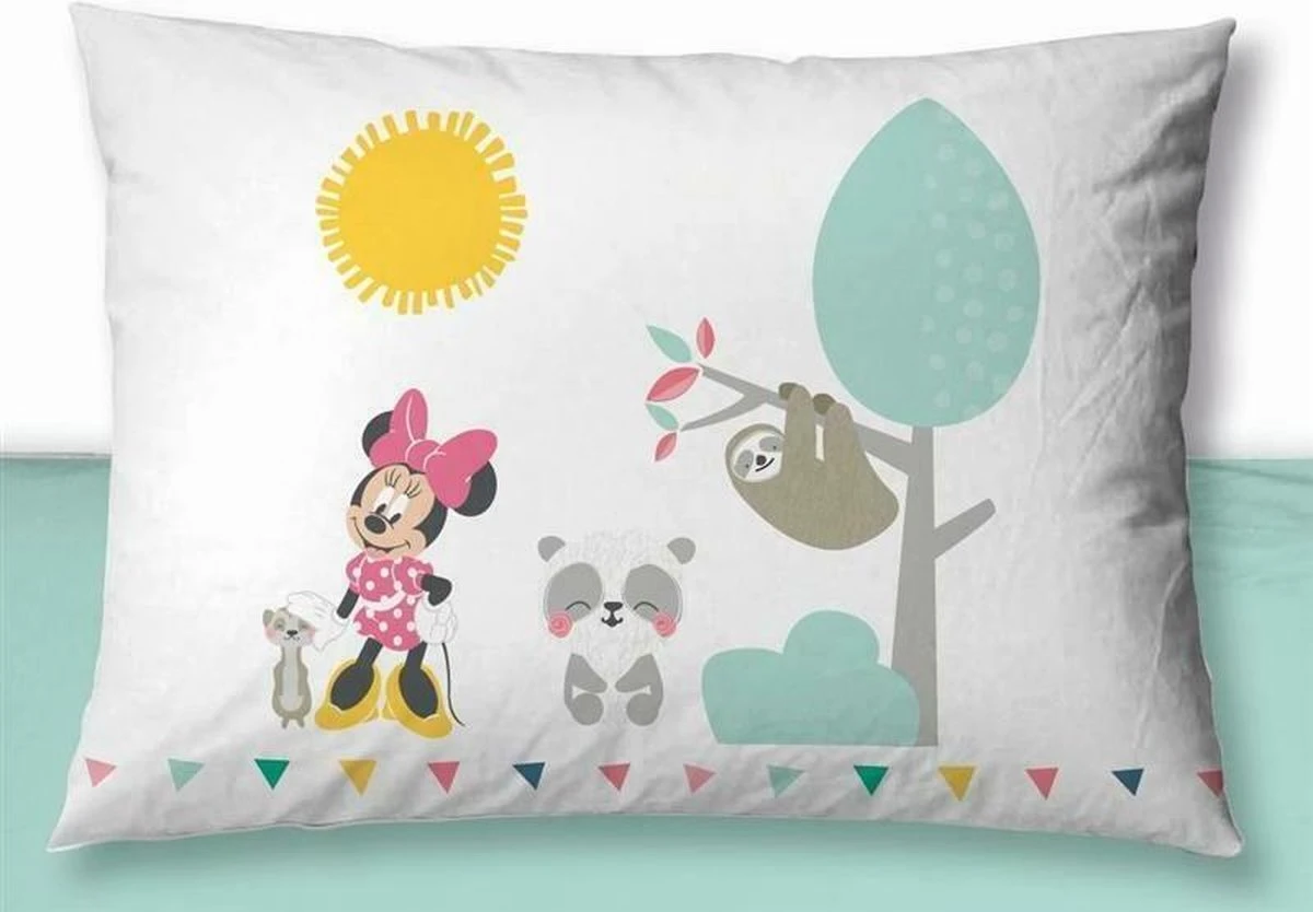 Minnie mouse Ledikant dekbedovertrek Hello 100x135 cm Minnie Mouse Ledikant Dekbedovertrek Hello 100x135 Cm -Baby Verzorging 1200x834 2