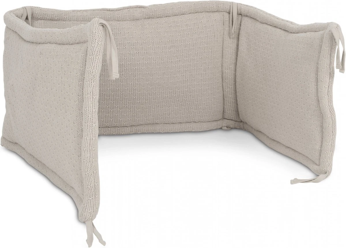 Jollein Bedomrander Bliss Knit 180x35cm - Nougat Jollein Bedomrander Bliss Knit 180x35cm - Nougat -Baby Verzorging 1200x861 3