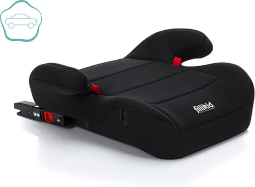 Auto Zitverhoger - Isofix - Autozitje - Kinderzitje - Zwart - Gecertificeerd - Fillikid