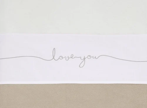 Jollein Baby Laken Ledikant 120x150cm Love You - Nougat -Baby Verzorging 1200x887 3