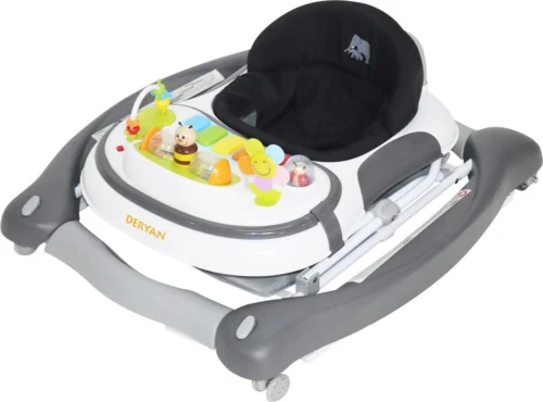 Deryan Luxe Loopstoel - Schommelfunctie -Inclusief Speelset En Dienblad - Grijs -Baby Verzorging 1200x889 2