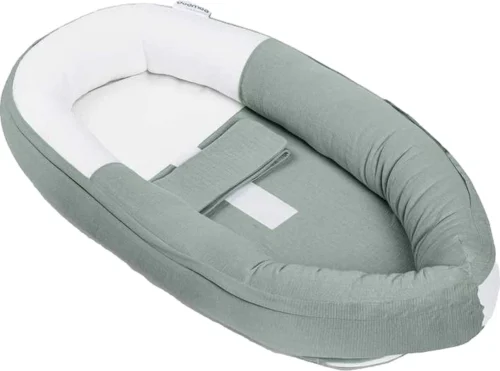Doomoo Cocoon - Babynestje - Organisch Katoen - 74 X 46 Cm - Tetra Jersey Green -Baby Verzorging 1200x890 4