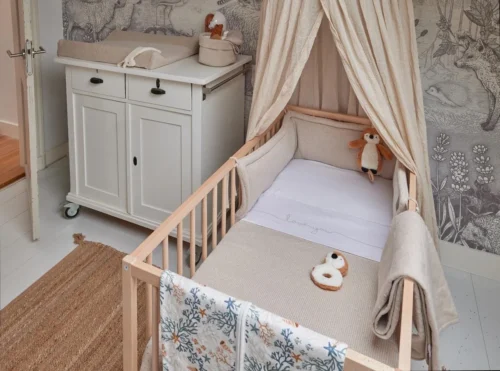 Jollein Baby Laken Ledikant 120x150cm Love You - Nougat -Baby Verzorging 1200x891 1