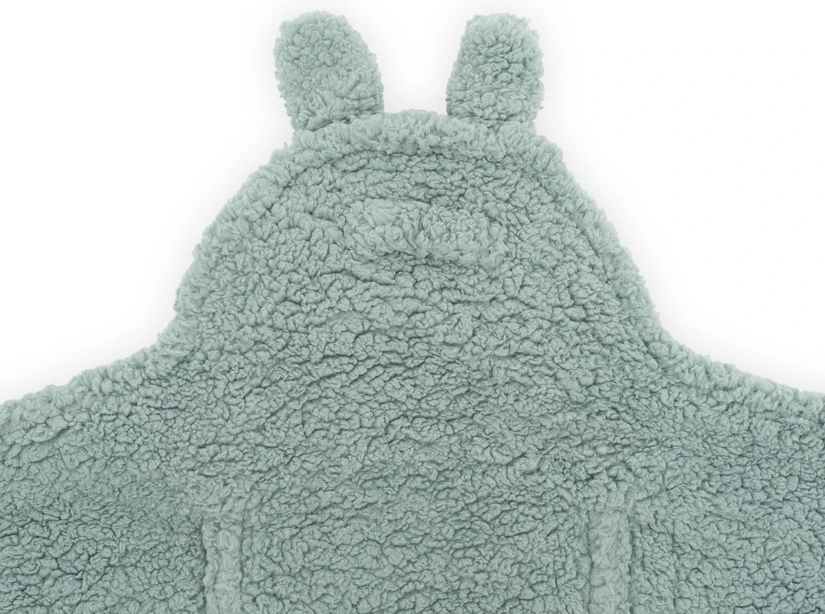 Jollein Wikkeldeken Bunny 100x105cm - Ash Green Jollein Wikkeldeken Bunny 100x105cm - Ash Green -Baby Verzorging 1200x893 1