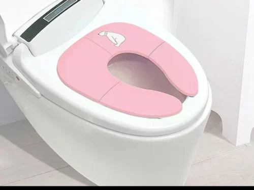 Kinder WC (roze) Bril Opvouwbaar Licht Ontwerp Hygiënisch Voor Onderweg WC Bril Voor Zindelijkheidstraining Makkelijk Mee Te Nemen Gratis Tasje Bijgeleverd -Baby Verzorging 1200x896 3