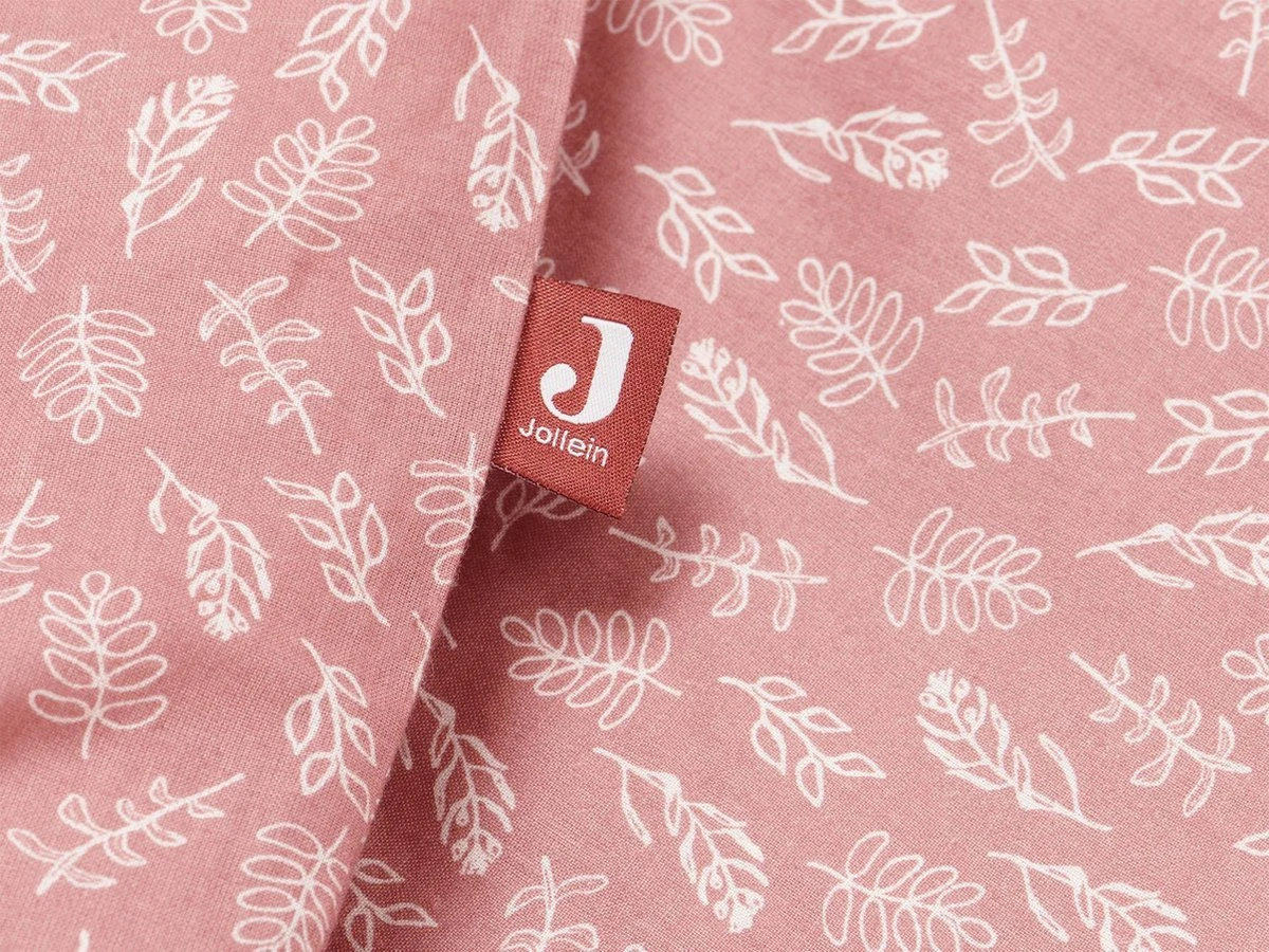 Jollein Baby Dekbedovertrek met sloop Meadow 100x135/140cm - Rosewood Jollein Baby Dekbedovertrek Met Sloop Meadow 100x135/140cm - Rosewood -Baby Verzorging 1200x900 95