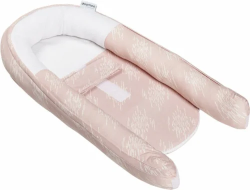 Doomoo Cocoon - Babynestje - Organisch Katoen - 74 X 46 Cm - Misty Pink -Baby Verzorging 1200x911 3