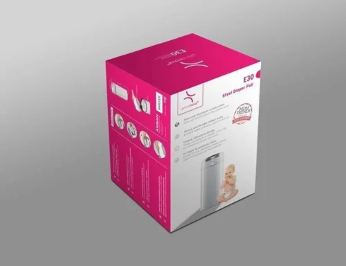 DiaperPail - Clear White - Luieremmer Met Speciale Luiersluis - Werkt Met Normale Vuilniszakken - Luxe Luieremmer - Geen Speciale Cassettes - Geen Geurtjes - Makkelijk Schoon Te Maken - Is Gemaakt Van Aluminium -Baby Verzorging 1200x922