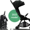 Hamilton By Yoop X1 Plus Buggy – Nieuw, Hoger, Uitgebreider 2023 Model – Premium Stroller Met One Hand Folding Technologie – Zwart – Lichte, Verstelbare En Wendbare Kinderwagen Met Vele Gemakken -Baby Verzorging 1200x936