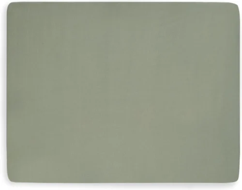 Jollein Baby Hoeslaken Boxmatras Jersey 75x95cm - Ash Green