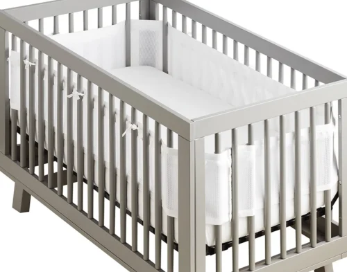 ADSafety - Baby Bed Omrander - Bedbumper - Hoofdbeschermer - Set Van 2 - 340x30cm & 160x30cm