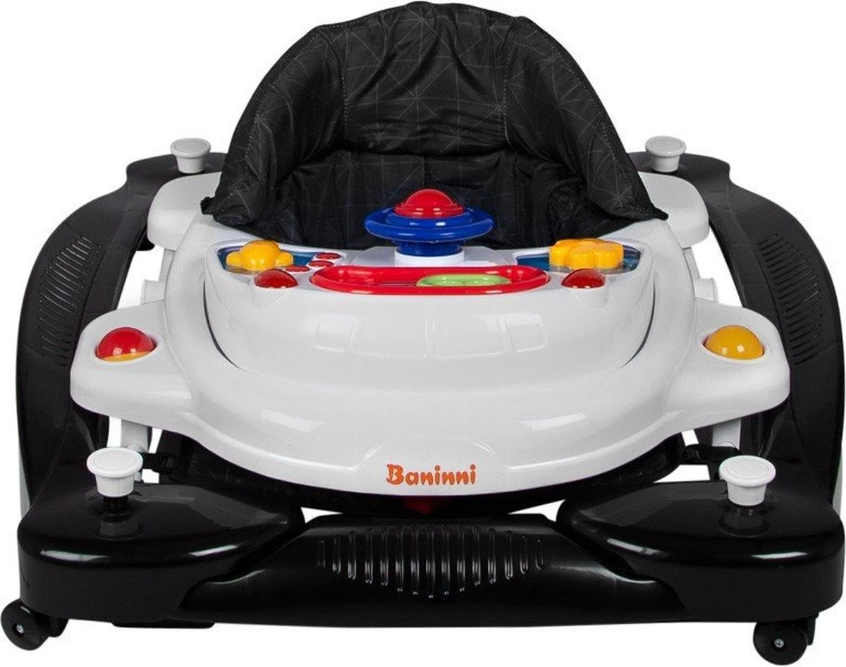 Baninni Loopstoel Classic 2-in-1 Black Diamond Baninni Loopstoel Classic 2-in-1 Black Diamond -Baby Verzorging