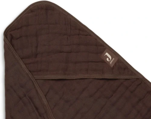 Jollein Badcape Wrinkled 75x75cm - Nougat -Baby Verzorging 1200x952 1