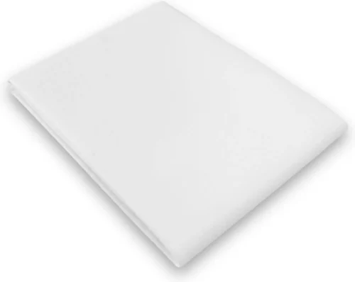 Briljant Baby - Molton Bedzeil - 75x100 - Sandwich - Wit