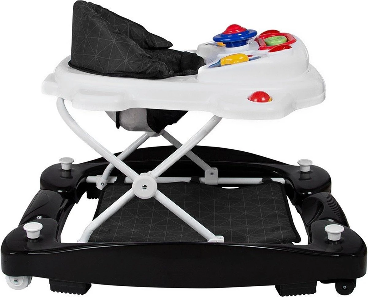 Baninni Loopstoel Classic 2-in-1 Black Diamond Baninni Loopstoel Classic 2-in-1 Black Diamond -Baby Verzorging 1200x969 2