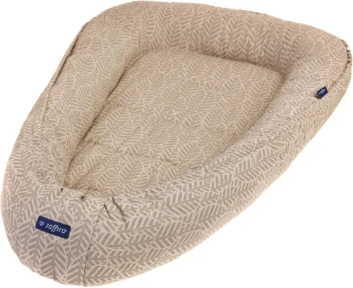 Zaffiro Leaves Babynestje - Beige - Hoes Van 100% Katoen -Baby Verzorging 1200x980 5