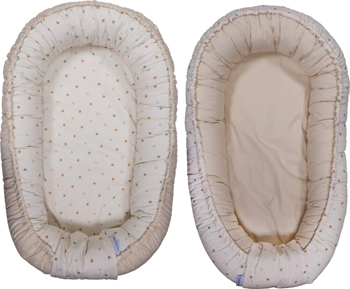 MamaLoes Stippen Omkeerbaar Babynest ML020107 MamaLoes Stippen Omkeerbaar Babynest ML020107 -Baby Verzorging 1200x993 7