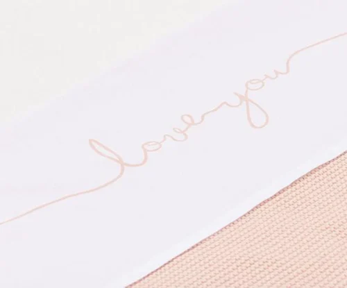 Jollein Baby Laken Ledikant 120x150cm Love You - Pale Pink 10 Jollein Baby Laken Ledikant 120x150cm Love You - Pale Pink -Baby Verzorging 1200x995 2