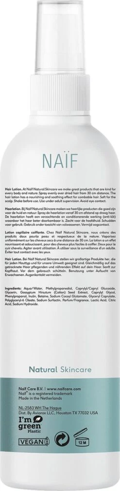 Naïf Easy Styling Haarlotion - Baby En Kind - 150ml - Met Natuurlijke Ingrediënten 8 Naïf Easy Styling Haarlotion - Baby En Kind - 150ml - Met Natuurlijke Ingrediënten -Baby Verzorging 294x1200