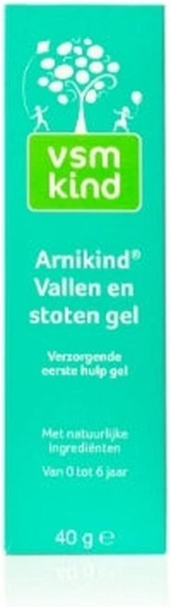 VSM Kind - Arnikind - Vallen En Stoten Gel - 40gr -Baby Verzorging 339x1200