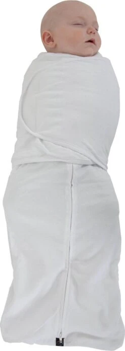 Mum2Mum Dream Swaddle - Inbakerdoek Groot - Wit -Baby Verzorging 428x1200