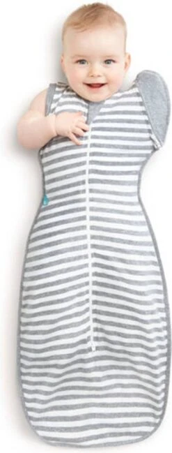 Love To Dream™ Babyslaapzak Swaddle Up™ - Inbakeren Afbouwen - Baby 4-6 Maanden - 11-14 Kg - All Season - Grijs 5 Love To Dream™ Babyslaapzak Swaddle Up™ - Inbakeren Afbouwen - Baby 4-6 Maanden - 11-14 Kg - All Season - Grijs -Baby Verzorging 457x1200 2