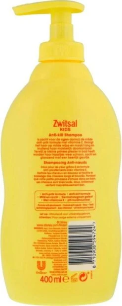 Zwitsal - Disney Frozen - Anti Klit Shampoo - 400ml -Baby Verzorging 481x1200