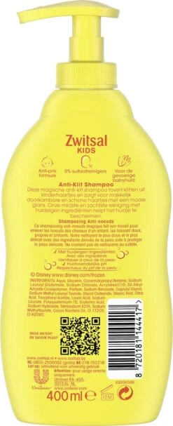 Zwitsal Kids Anti-Klit Shampoo - 6 X 400 Ml - Voordeelverpakking -Baby Verzorging 488x1200 1