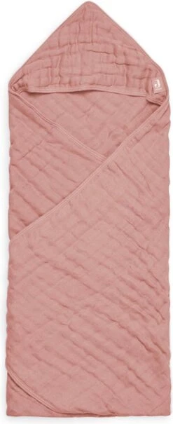 Jollein Badcape Wrinkled 75x75cm - Nougat -Baby Verzorging 490x1200 2