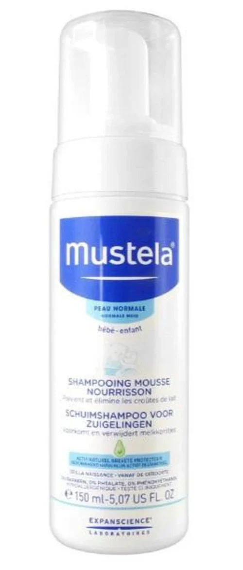 Mustela Baby Schuimshampoo - 150 Ml 5 Mustela Baby Schuimshampoo - 150 Ml -Baby Verzorging 512x1200 1
