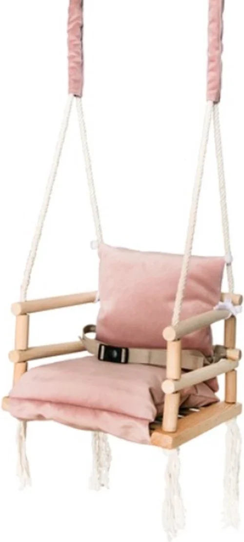 T.R. Goods Babyschommel Voor Binnen - 3-in-1 Roze Plafondhanger - Baby Swing Seat - Gemaakt Van Hout 6 T.R. Goods Babyschommel Voor Binnen - 3-in-1 Roze Plafondhanger - Baby Swing Seat - Gemaakt Van Hout -Baby Verzorging 542x1200 2