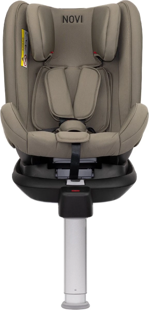 Autostoel Novi Baby® David Premium 0-1-2-3 Isofix 360° Rotation Dark Taupe Autostoel Novi Baby® David Premium 0-1-2-3 Isofix 360° Rotation Dark Taupe -Baby Verzorging