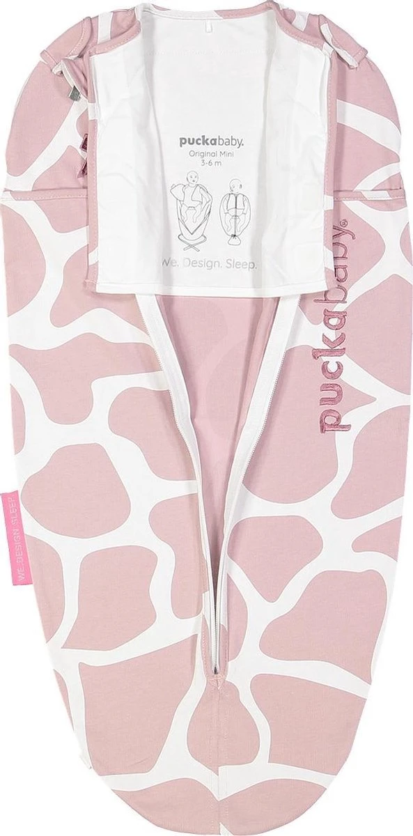 Puckababy inbakerslaapzak Original Mini 3-6 maanden - Giraph Candy Puckababy Inbakerslaapzak Original Mini 3-6 Maanden - Giraph Candy -Baby Verzorging 593x1200 5
