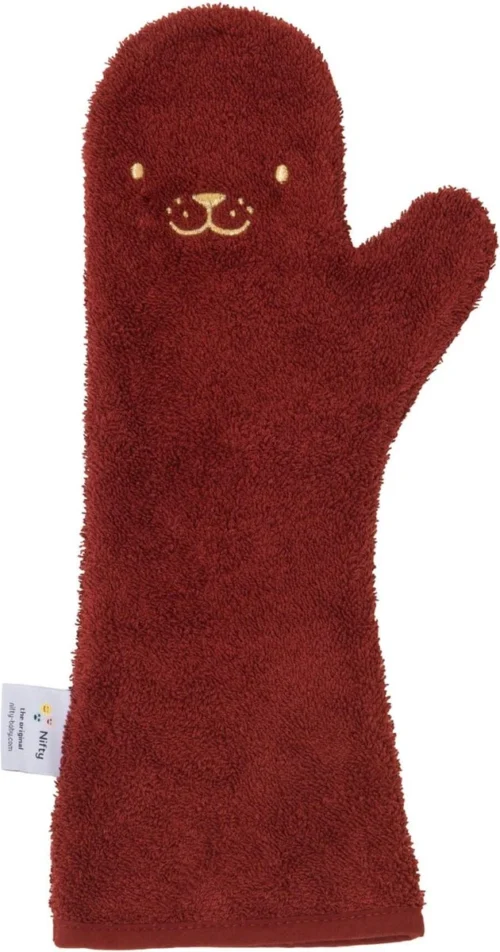 Invented 4 Kids - Douche Washandje - Washandjes - Rode Zeehond