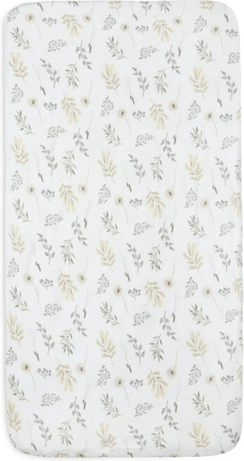 Jollein Hoeslaken Wieg Jersey 40/50x80/90cm Wild Flowers -Baby Verzorging 637x1200