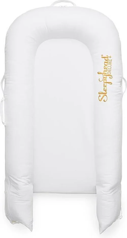 DockAtot (voormalig Sleepyhead) Babynestje Deluxe+ Pristline White -Baby Verzorging 641x1200