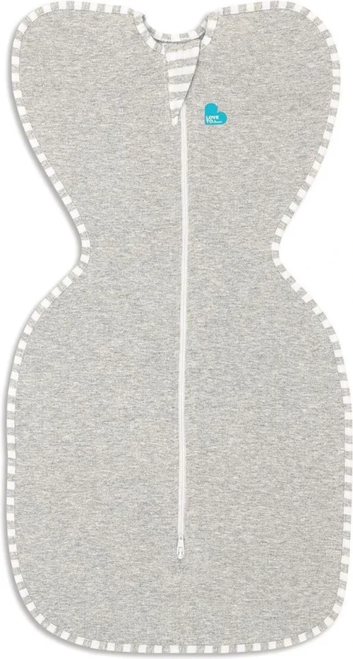 Love To Dream™ Babyslaapzak Swaddle Up™ - Inbakeren - Baby 3-6 Maanden - 6-8.5 Kg - All Season - Grijs