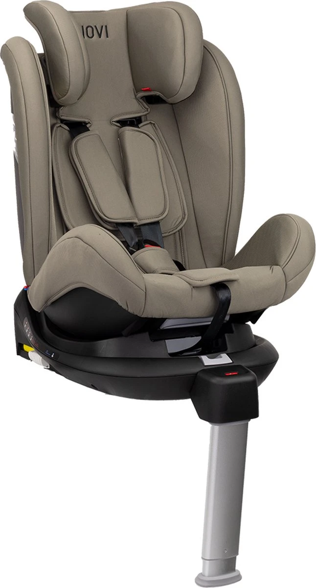Autostoel Novi Baby® David Premium 0-1-2-3 Isofix 360° Rotation Dark Taupe Autostoel Novi Baby® David Premium 0-1-2-3 Isofix 360° Rotation Dark Taupe -Baby Verzorging