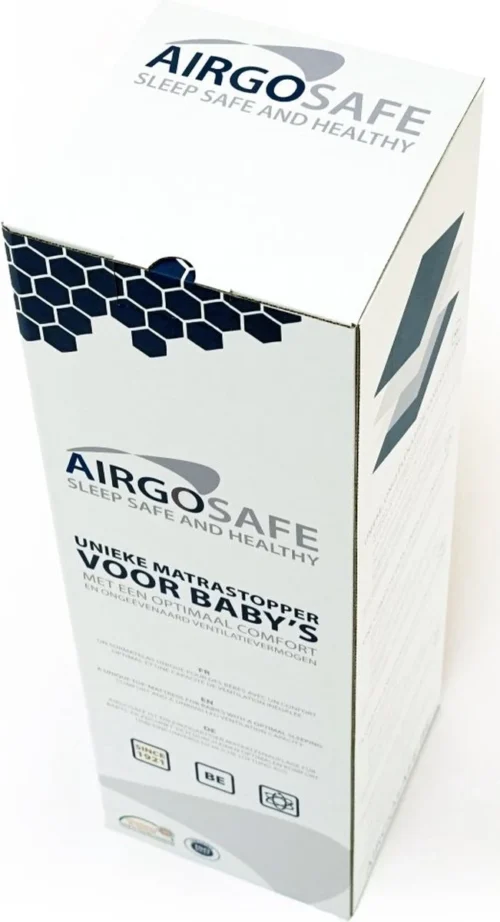 ABZ Airgosafe Topper - 60x120x3 Cm - Wit -Baby Verzorging 651x1200 4