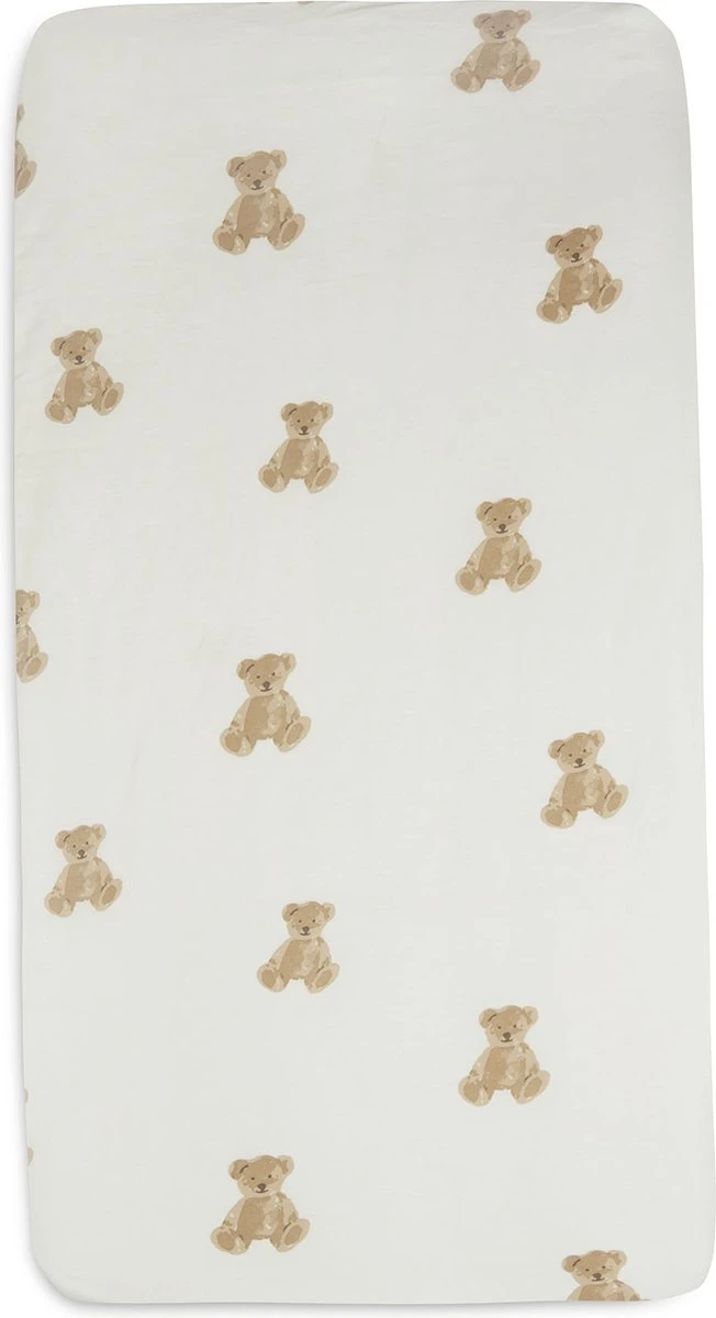Jollein Baby Hoeslaken Jersey 40/50x80/90cm - Teddy Bear Jollein Baby Hoeslaken Jersey 40/50x80/90cm - Teddy Bear -Baby Verzorging 652x1200 2