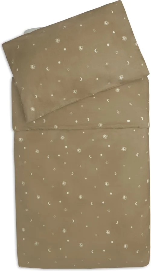 Jollein Baby Overtrek Ledikant 100x135/140cm Stargaze - Biscuit
