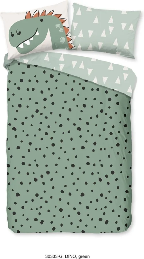 Good Morning Kids Dekbedovertrek Dino-Ledikant (100 X 135 Cm) -Baby Verzorging 671x1200 4